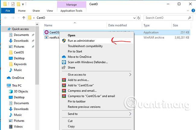 Installa CentOS su WSL Windows 10