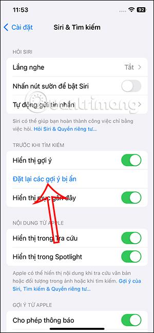 如何重置 iPhone 上隱藏的 Siri 建議