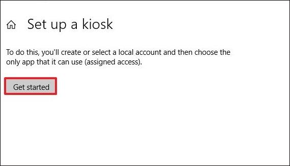 Comment activer le mode kiosque sur Windows 10