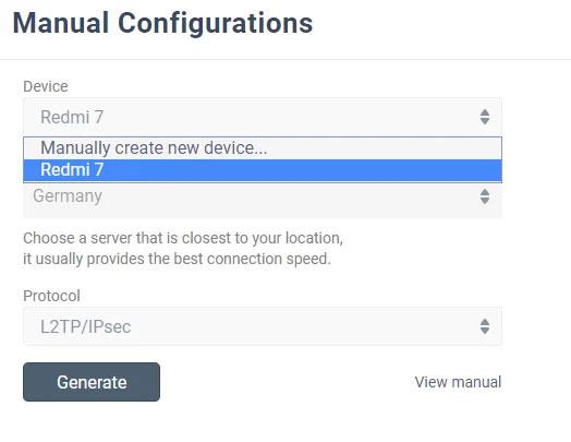 Istruzioni per la configurazione L2TP per Xiaomi Mi Router 3