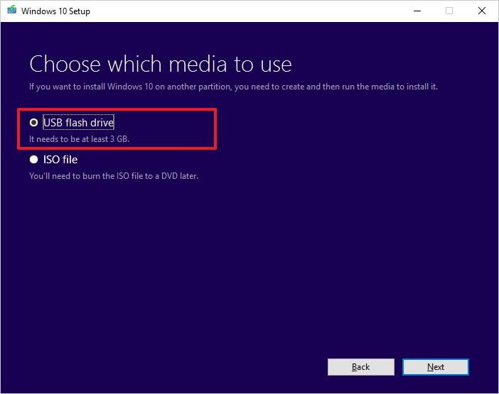 Istruzioni per l'aggiornamento da Windows 10 da 32 bit a 64 bit