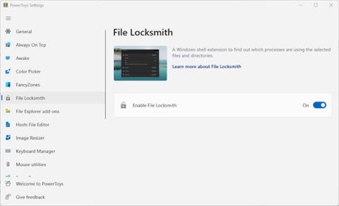 Come e quando utilizzare File Locksmith in PowerToys