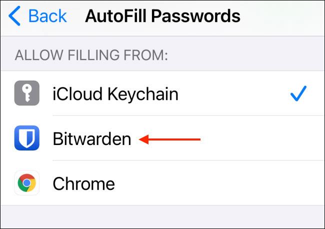 iPhone または iPad でサードパーティのパスワード マネージャーで自動入力を使用する方法