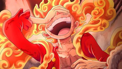 Fond décran Luffy Gear 5, fond décran Luffy God Nika