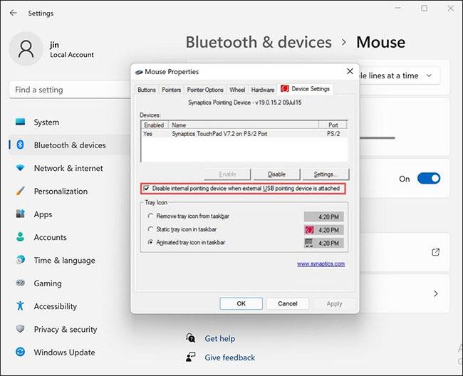 5 Möglichkeiten, um zu beheben, dass Touchpad/Trackpad nach dem Update auf Windows 11 nicht funktioniert