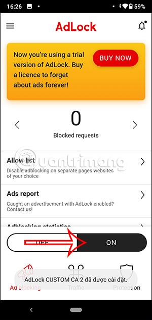 Инструкция по использованию AdLock на телефонах Android