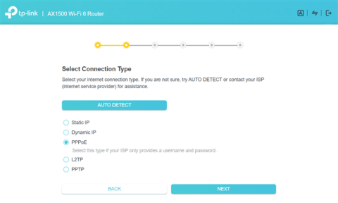 Come configurare la connessione PPPoE sul router TP-Link WiFi 6