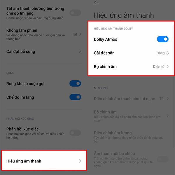 Come attivare l'audio Dolby Atmos su Xiaomi