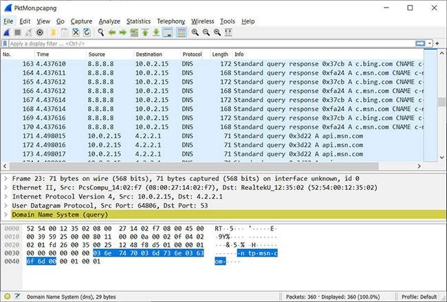 Узнайте о Pktmon: встроенном в Windows 10 инструменте мониторинга сети.