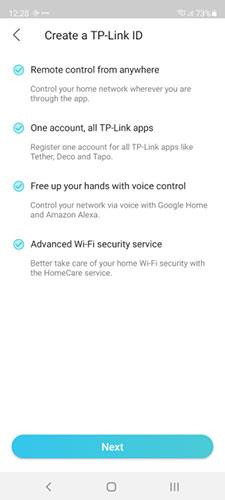 TP-Link WiFi 6 라우터에 TP-Link ID를 생성하고 추가하는 방법