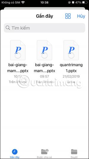 如何在 iPhone 上將 PowerPoint 轉換為 PDF