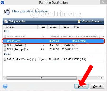 Come fantasmare il tuo computer utilizzando il file *.tib standard UEFI