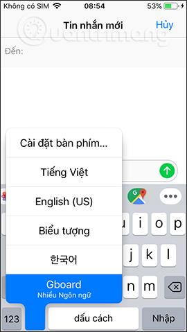 Gboard キーボード アプリケーションでメッセージを翻訳する方法