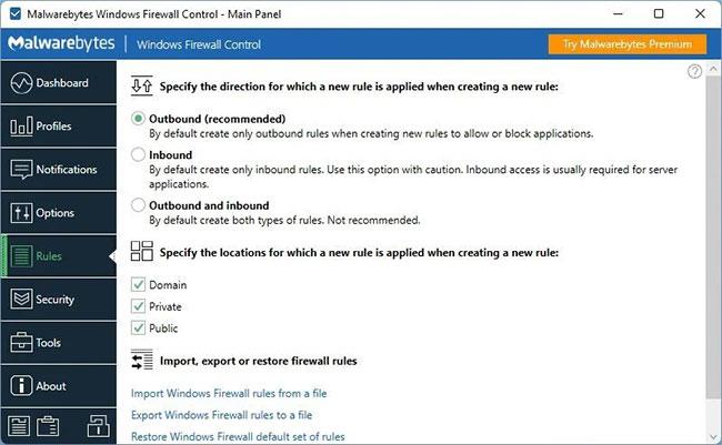 Come personalizzare Windows Firewall con Controllo Windows Firewall