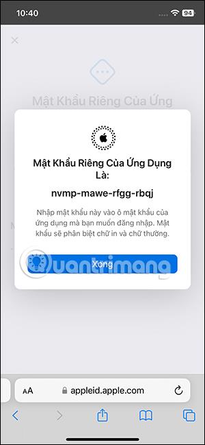 如何為使用 Apple ID 登入的應用程式建立單獨的密碼