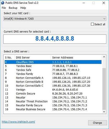 I 6 migliori software di modifica DNS per Windows