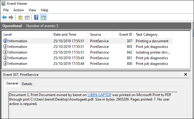 Come controllare la cronologia dei documenti di stampa su Windows 10