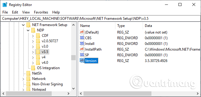 Comment vérifier la version de .NET Framework sur votre ordinateur