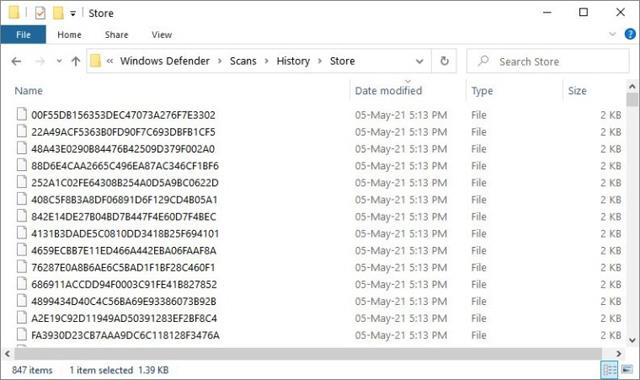 Windows Defender がランダムなファイルを作成するかどうかを確認する方法とその修正方法