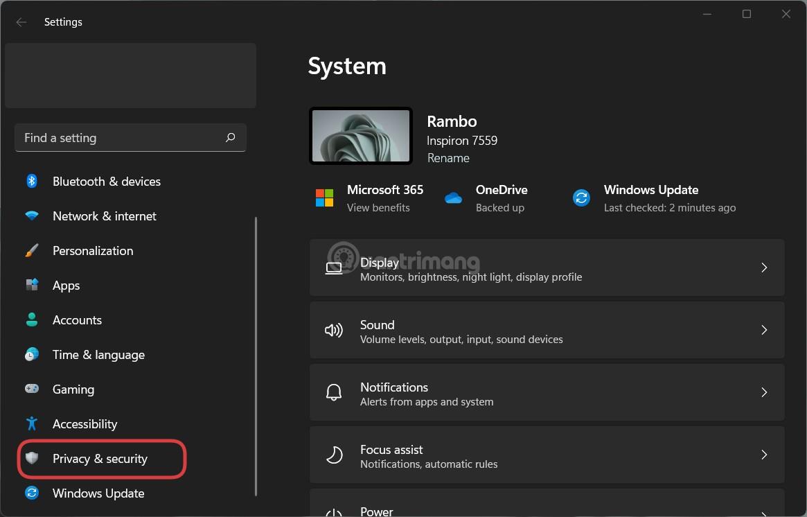 Comment supprimer l'historique de localisation sur Windows 11