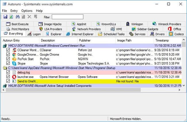 Istruzioni per correggere gli errori del menu Start e Cortana che non funzionano su Windows 10