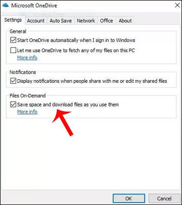 Windows 10에서 OneDrive Files On-Demand 기능을 사용하는 방법