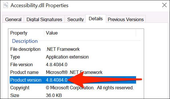 コンピューター上の .NET Framework のバージョンを確認する方法