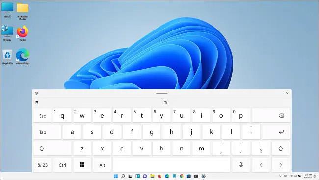 Comment changer la taille du clavier virtuel/clavier tactile sous Windows 11