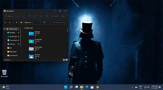 11 meilleurs thèmes sombres pour personnaliser le bureau Windows 11