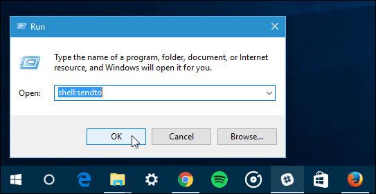 Как настроить меню «Отправить» в Windows 10