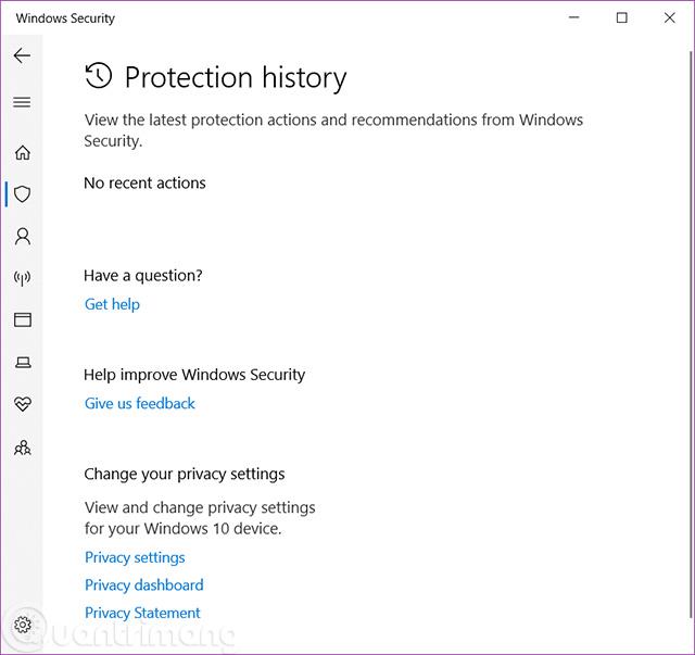 Comment ouvrir la sécurité Windows dans Windows 10