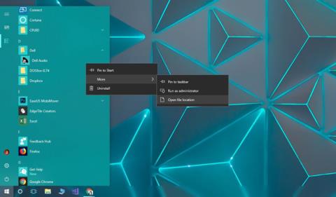 Comment renommer les applications dans la liste des applications dans le menu Démarrer de Windows 10