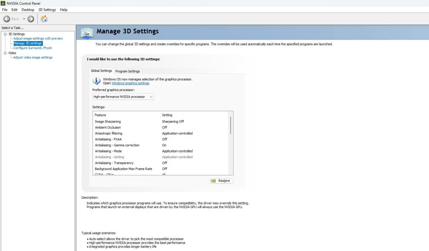 Comment corriger l'erreur « Les paramètres d'affichage Nvidia ne sont pas disponibles » sur le panneau de configuration Nvidia