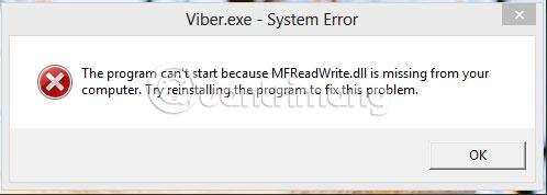 Исправить отсутствующую ошибку MFReadWrite.DLL и MFPlat.dll в Windows 8\8.1N.