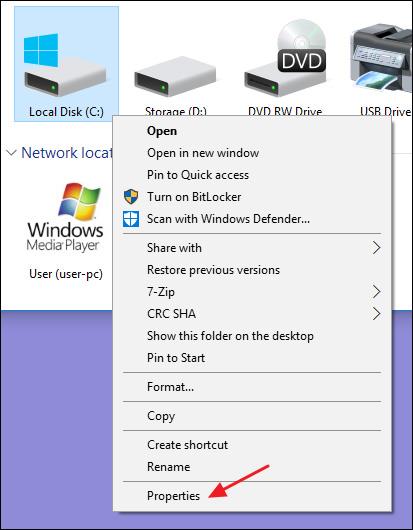 Comment vérifier le lecteur sous Windows 10