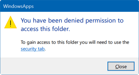 エラー修正手順: Windows 10 でこのフォルダーへのアクセス許可が拒否されました