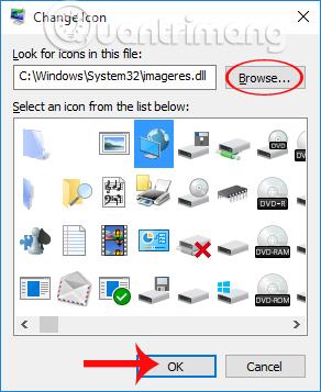 Come cambiare le icone predefinite su Windows 10