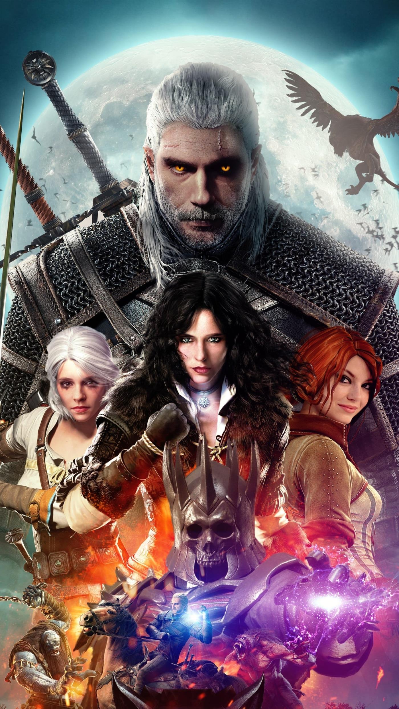 Sfondi di The Witcher per telefoni, sfondi di The Witcher per telefoni