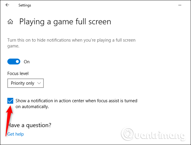 Comment désactiver les notifications Focus Assist sur Windows 10