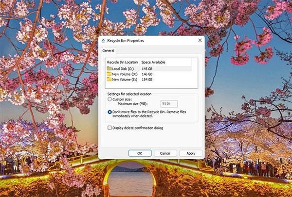 5 paramètres de la corbeille sur Windows 11 que vous devez connaître