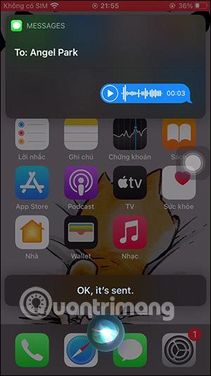 如何在 iPhone 上使用 Siri 發送音訊訊息