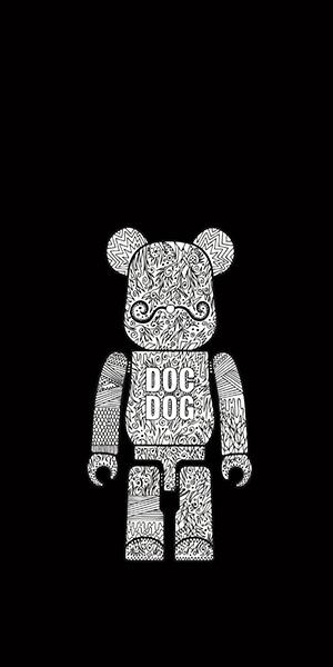 컴퓨터용 Bearbrick 월페이퍼, 휴대폰용 Bearbrick 월페이퍼