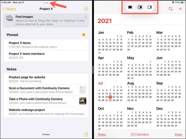 Riepilogo delle nuove funzionalità multitasking su iPad e come utilizzarle