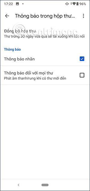 Android용 Gmail 알림을 맞춤설정하는 방법