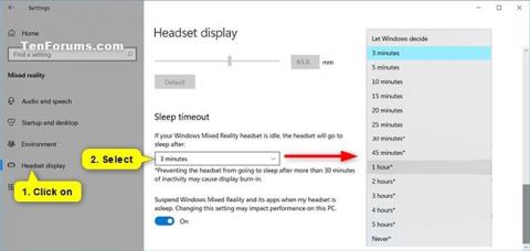 Comment modifier le délai dexpiration des casques de réalité mixte dans Windows 10