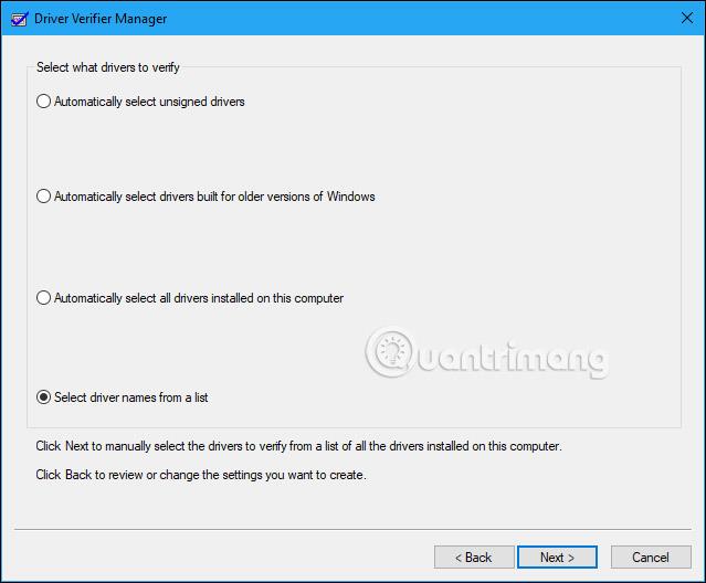 Ulteriori informazioni su Driver Verifier in Windows 10