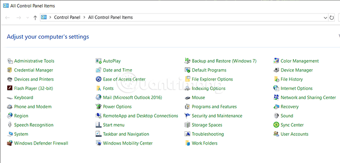 Comment ajouter la configuration système (msconfig) au panneau de configuration