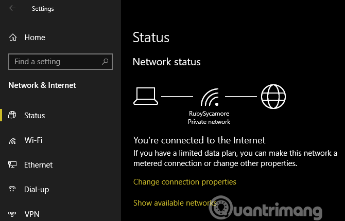 Comment trouver et modifier le mot de passe Wifi sur Windows 10