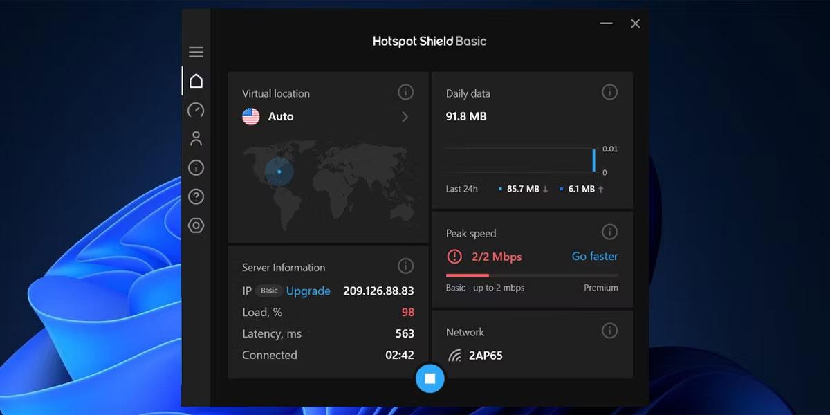 Dovrei usare la VPN gratuita di Hotspot Shield?