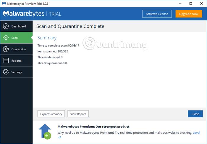 Rimuovi efficacemente i virus con il software Malwarebytes Premium